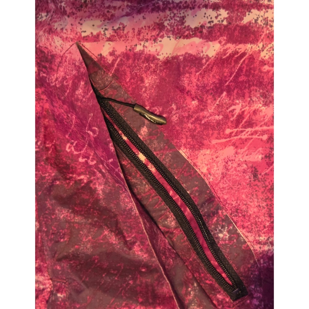 Columbia Titanium Tie Dye Snowboard Ski Jacket Women's Size S Pink Zip Pockets - Picture 2 of 12